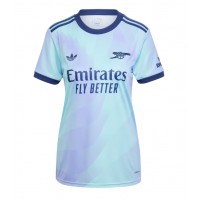 Camisa de Futebol Arsenal Jurrien Timber #12 Equipamento Alternativo Mulheres 2024-25 Manga Curta